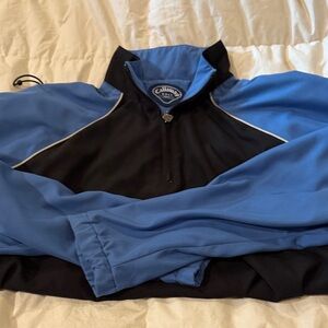 Callaway Men's Two-Tone Blue and Black Jacket